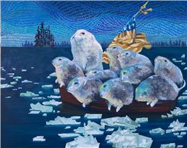 Controversy Over Lemmings Painting Exposes the Real Snowflakes at PEI Veterinary College