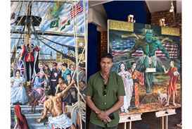 Renowned Manchester artist brings bold, political live art to Deansgate during the Manchester International Festival