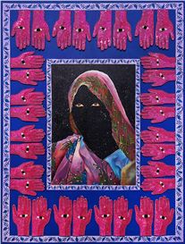 Artist Meditates Upon Postcolonial Identity With Hybrid Paintings [Interview]