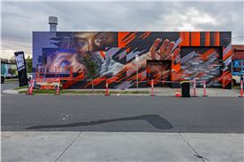 Wall to Wall Festival 2025 in Mordialloc, Australia