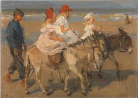Masterpiece Story: Donkey Rides on the Beach by Isaac Israëls