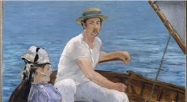 Masterpiece Story: Boating by Édouard Manet