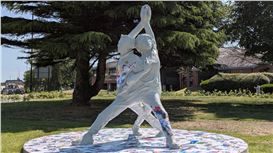 New Town Sculpture Created with Community Unveiled