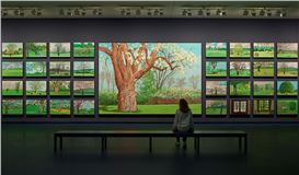 David Hockney Takes Over Fondation Louis Vuitton in Landmark 400+ Work Exhibition