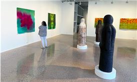 Susan Goethel Campbell’s Soundings and Ebitenyefa Baralaye’s Foundations @David Klein Gallery