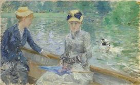 Masterpiece Story: Summer’s Day by Berthe Morisot