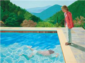 David Hockney writ large
