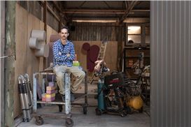 In the studio | Ben Sheers