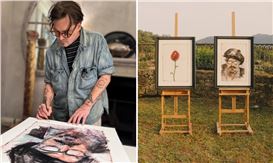 Johnny Depp Releases Two Limited-Edition Prints Created in a Time He Felt “Very Present”
