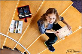 8-Year-Old Painter Opens First Solo Exhibition and Has Already Landed Sales