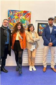 National Artists Showcase Their Art Works in Paris [PHOTOS]
