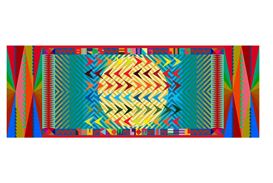 The Broad brings Jeffrey Gibson's celebrated 2024 Venice Biennale presentation to Los Angeles