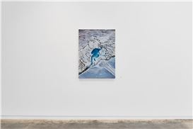 Dre Wilkin Inverts Paintings in 'When the Air is Blue'