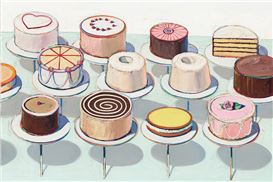 The Colourful Confections of Wayne Thiebaud