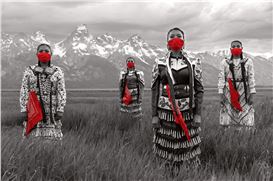Monroe Gallery Hosts Eugene Tapahe's Healing "Jingle Dress Project" Exhibit
