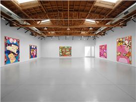 Painting With Butter: Katherine Bernhardt’s Neon Feast for the Eyes at David Zwirner, Los Angeles