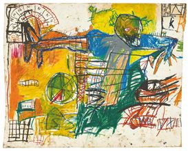 Rare Early Basquiat to Lead Sotheby’s Contemporary Auctions in New York with $10 M. to $15 M. Estimate
