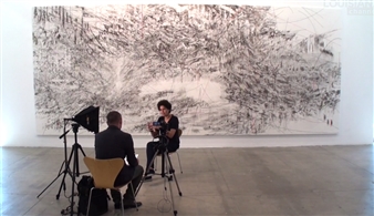 Julie Mehretu Talks About the “In-Between Place” in her Abstract Work