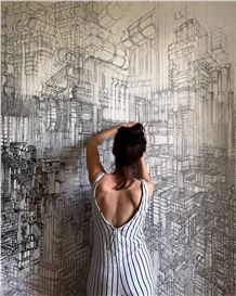 Artist Explores Mental Health Through Years of Futuristic Cityscape Drawings