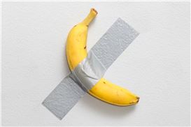 Maurizio Cattelan Can't Keep a Banana on the Wall