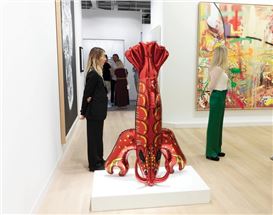 Koons Lobster Snapped up amid Day Two Sales at Art Basel