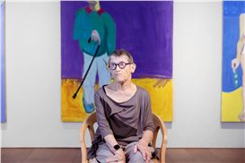 ‘They get more confrontational’: A painter’s self-portraits capture life, and art, with cerebral palsy through the years