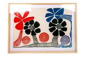 After Calder tapestries, F.S. Church and fine jewelry took the lead at Roland NY July 26th