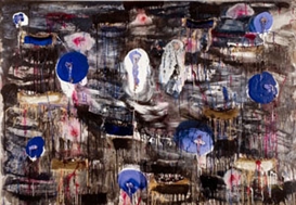 Joan Snyder with Phong Bui