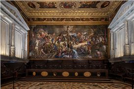Tintoretto's restored Crucifixion returns to public view