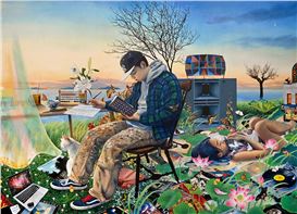 “Okku/Beyond the Light” by Artist Shuto Okayasu