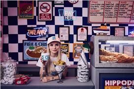 Fish, chips & 65,000 felt pieces: Lucy Sparrow's back on Bourdon Street