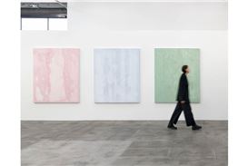 Mads Gamdrup's Monochrome Oil Paintings Explore Color's Physical Presence in New Solo Show