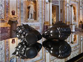 Wangechi Mutu's Powerful Sculptures Take over the Palatial Interiors of Rome's Galleria Borghese