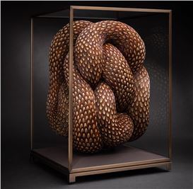 ‘Quiver’ Surveys Twenty Years of Striking Feather Sculptures by Kate MccGwire