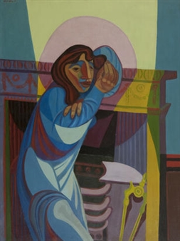 Works by famous bohemian Scottish artist at Bonhams winter art sale in Edinburgh