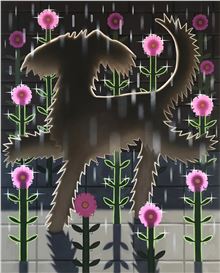 Ryan C. Brown’s Paintings Capture the Essence of Nightlife, Rain Smells and Dog Walking