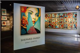 Shepard Fairey Returns to Aspen with Bold “One Earth” Mural and Exhibition