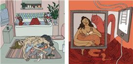 Polly Nor: Illustrating the Inner Demons of the Digital Age