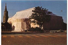  Ibrahim Mahama will wrap the Kunsthalle Bern this month ahead of its reopening in June 2025 after a year of renovation