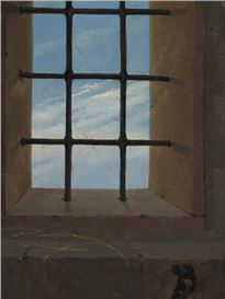 Freedom and captivity - first painting by German Romantic artist Carl Gustav Carus to enter a UK public collection