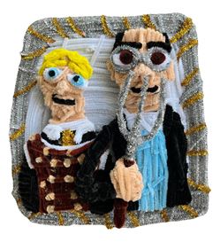 Montrel Beverly recreates the biblical and art history with pipe cleaners