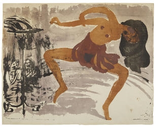 Emil Nolde's "Tänzerin" Leads $2.6 Million Prints And Multiples Auction