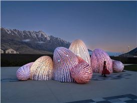 Giant Glowing “Oracles” Use AI To Whisper Philosophical Musings on Life and the Future