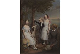 VMFA displays important new acquisition, Portrait of Leana and the Lambeth Children