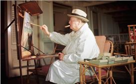 Churchill’s paintings are worth millions – if you can get them authenticated