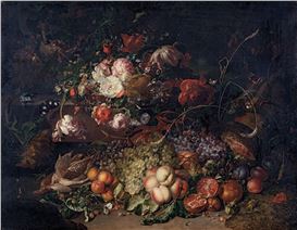 ‘Rachel Ruysch: Nature Into Art’ Review: An Overlooked Painter’s Overflowing Flora