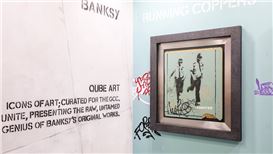 Original Banksy Street Artworks Go on Display in Dubai