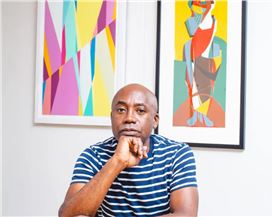 Odili Donald Odita: Songs from Life Installation is at MoMA