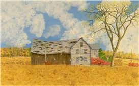 Alan Bray's Inhabited Landscape Brings Maine's Hidden Dwellings to Life at DFN Projects