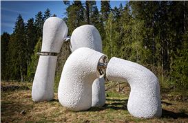 Nairy Baghramian: New permanent sculpture unveiled at Kistefos
